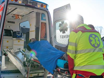 Rettung Spital Schiers