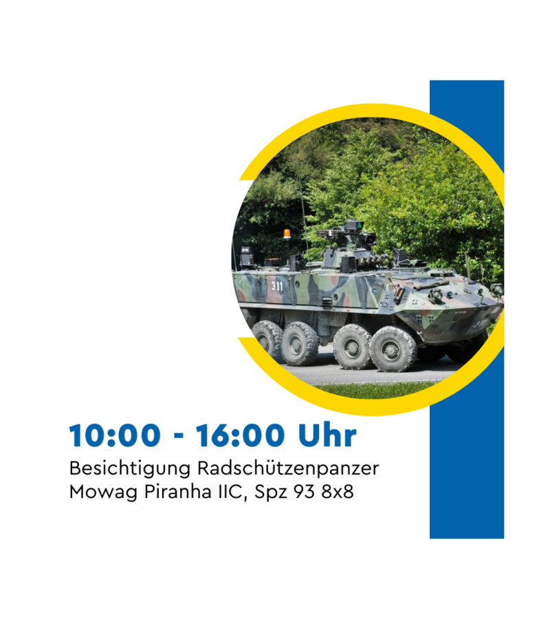 Besichtigung Radschützenpanzer