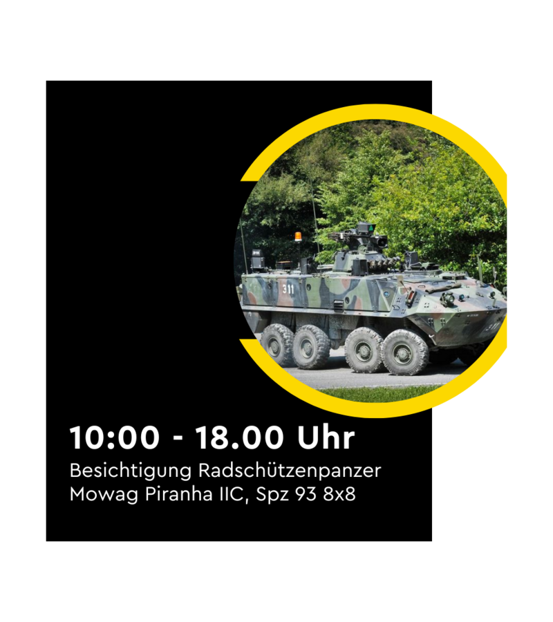 Besichtigung Radschützenpanzer